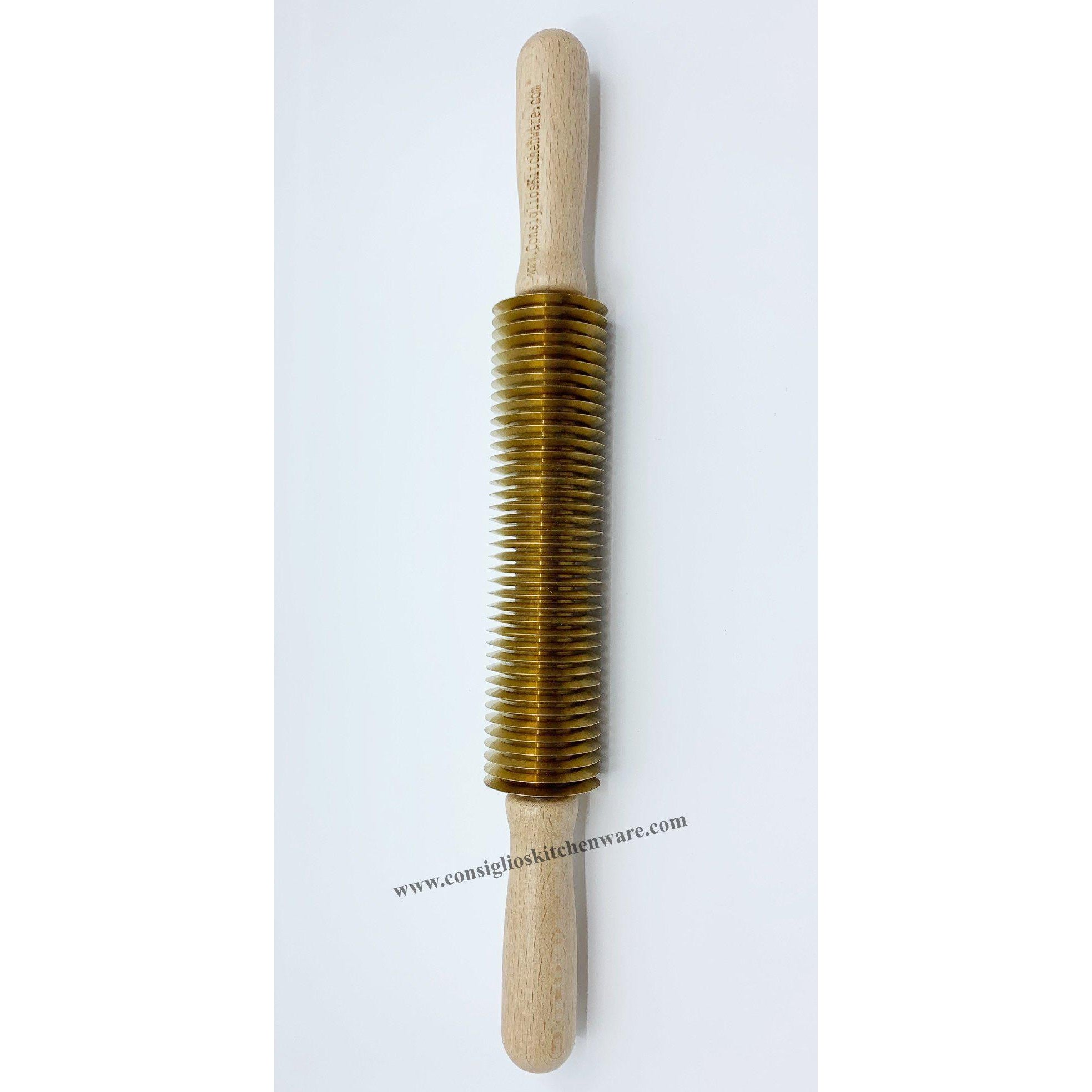 Brass Noodle Cutter Rolling Pin Adjustable