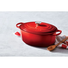 10-Piece Le Creuset Cherry Red Cerise Cast Iron Cookware Set