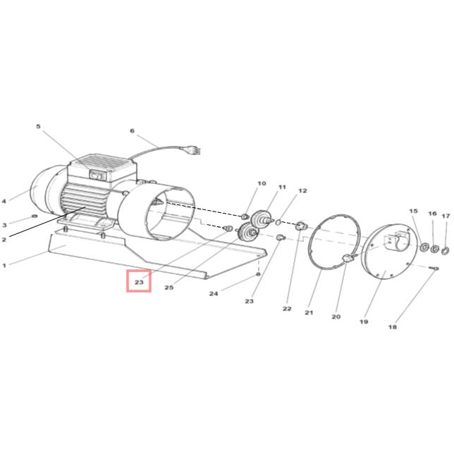 Fabio Leonardi MR10 Little Motor/Flange Bush