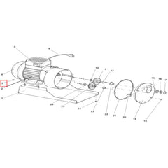 Fabio Leonardi MR10 Nuts to Secure Motor to Base (4 pcs)