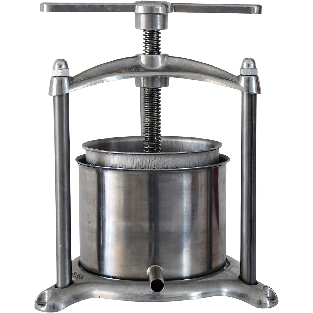 5 Litre Large Italian Made Professional Heavy Duty Torchietto Vegetable Press 8" - 5 Litre - Made in Italy