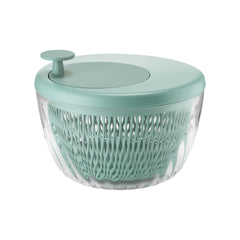 Guzzini Salad Spinner and Store 26 cm Olive Green - Made in Italy