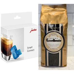 $105 Value - Jura Smart Connect #72167 and 1 KG Aroma Eccellente Espresso Beans