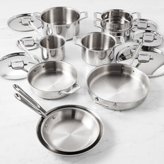 All-Clad 15 Piece D5 Polished Set - SD501015RR