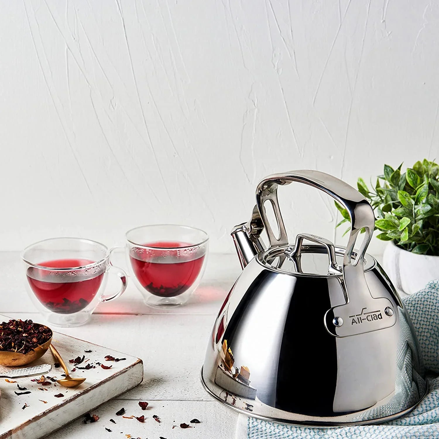 All-Clad - 2qt Stainless Steel Kettle