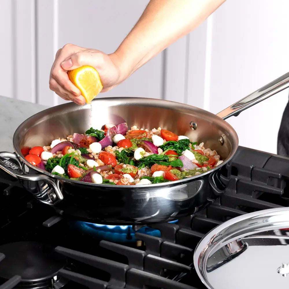 All-Clad D3 Stainless Steel 14 Piece Set - 401716