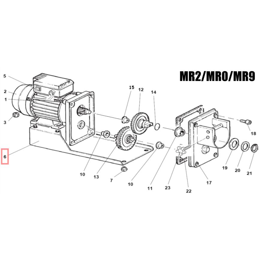 Fabio Leonardi MR0 Replacement Metal Base