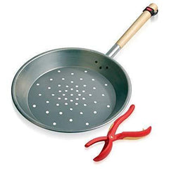 Chestnut Pan with Chestnut Cutter