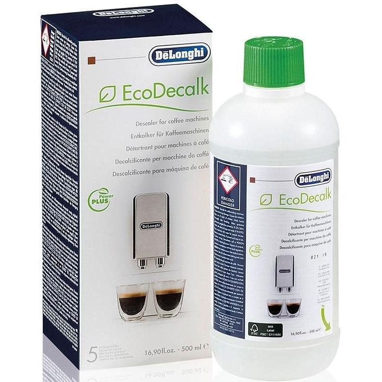 Delonghi - EcoDecalk liquid Descaler 1 Bottle (5x Use) 500ml (DLSC500)