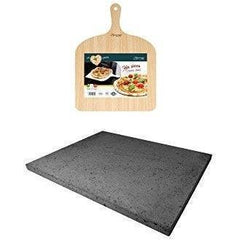 Eppicotispai - Pizza Peel And Stone Set (Mount Etna Lava Stone) - Made in Italy