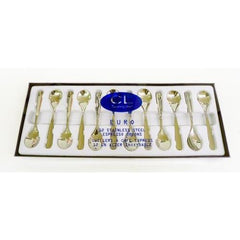 Euro 12 Piece Stainless Steel Espresso Spoons