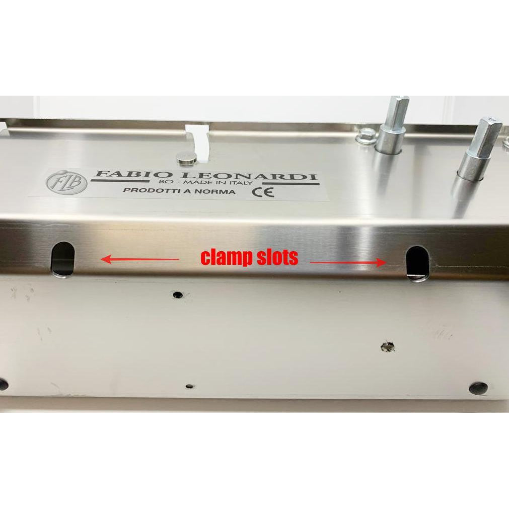Fabio Leonardi 7.5KG/16.5LB Horizontal Premium Stainless Steel Sausage Stuffer - Made in Italy - CLEARANCE