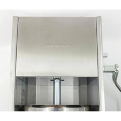 Fabio Leonardi 7.5KG/16.5LB Horizontal Premium Stainless Steel Sausage Stuffer - Made in Italy - CLEARANCE