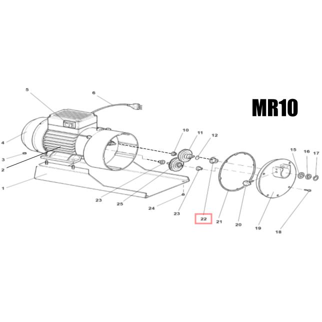 Fabio Leonardi MR2/MR0/MR7/MR8/MR9/MR10 Big Flange Bush