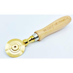 Brass Pastry and Pasta Wheel