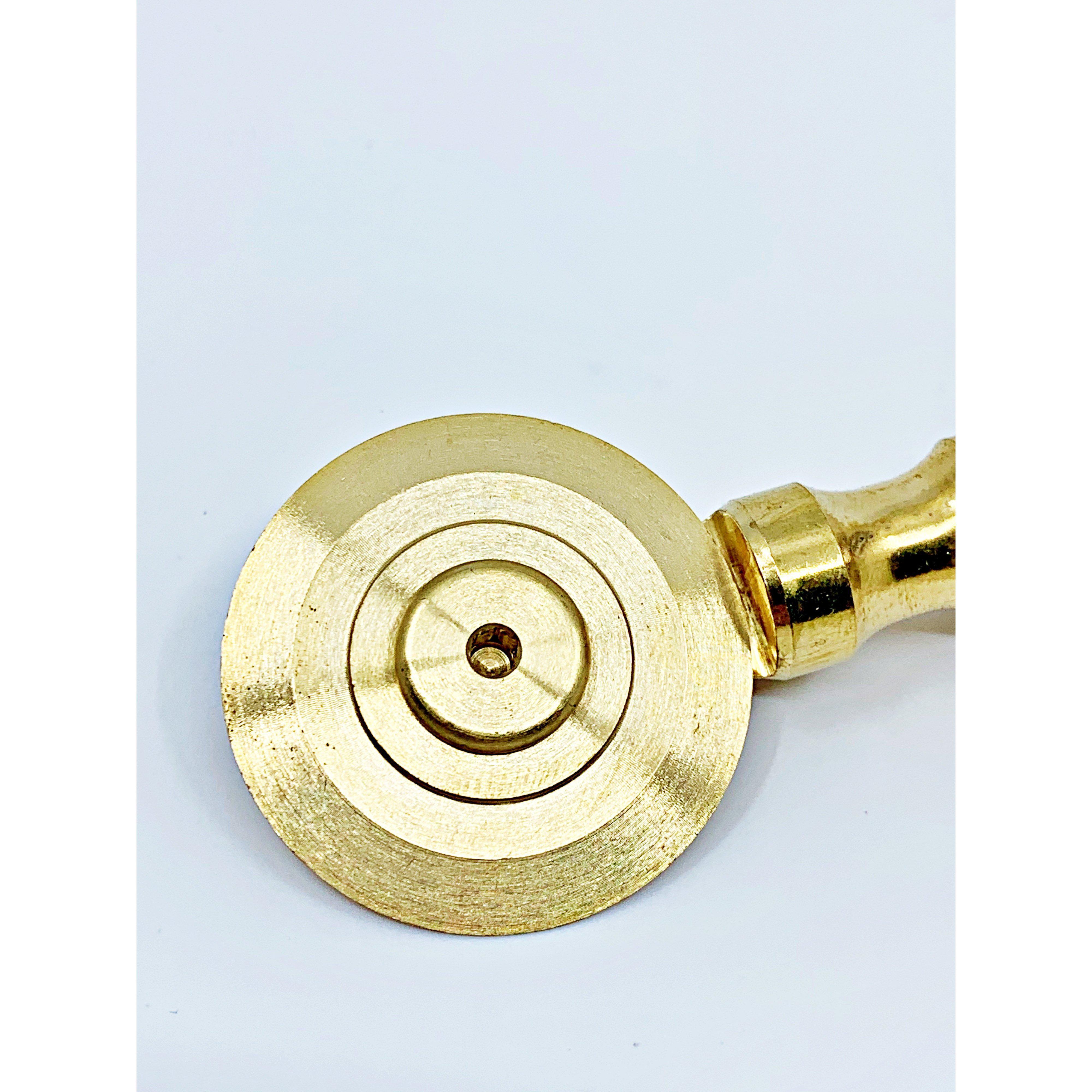 Brass Pastry and Pasta Wheel